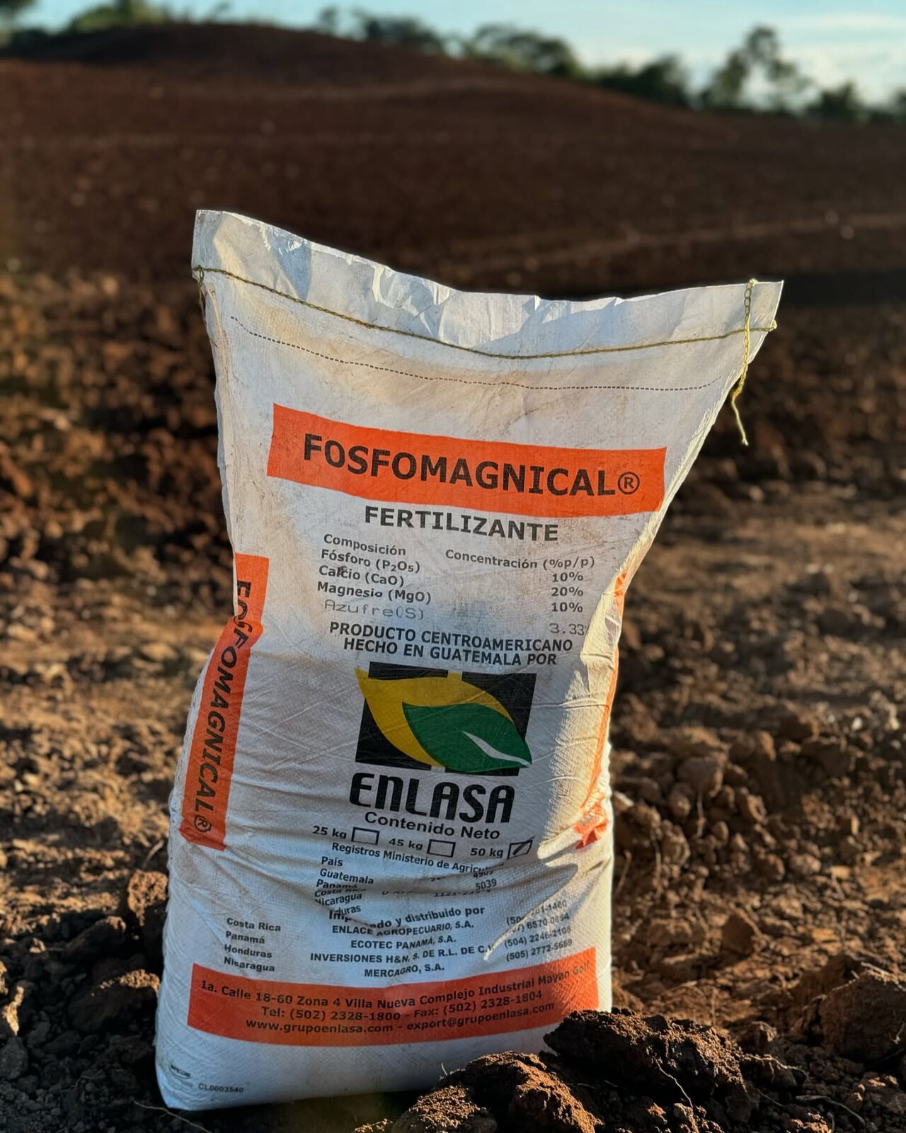 Fertilizante Fosfomagnical de Enlasa